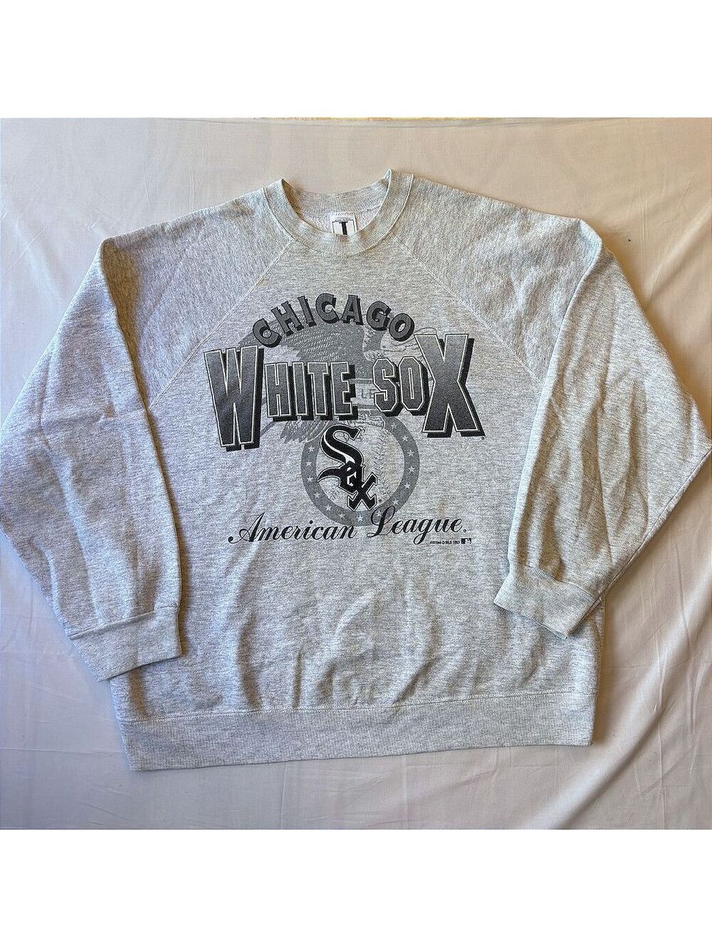 VTG 1993 Chicago White Sox American League USA Made Crewneck Sweatshirt Size XXL